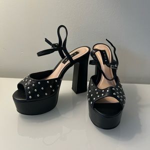 High Heel Platform Sandals